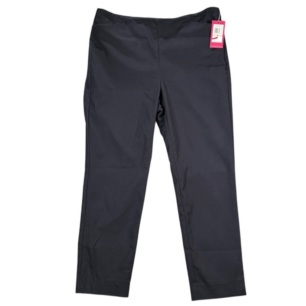 NWT Vince Camuto Dress Pants Women's 12 Navy Ankle Trousers Career Workwear - Picture 1 of 11
